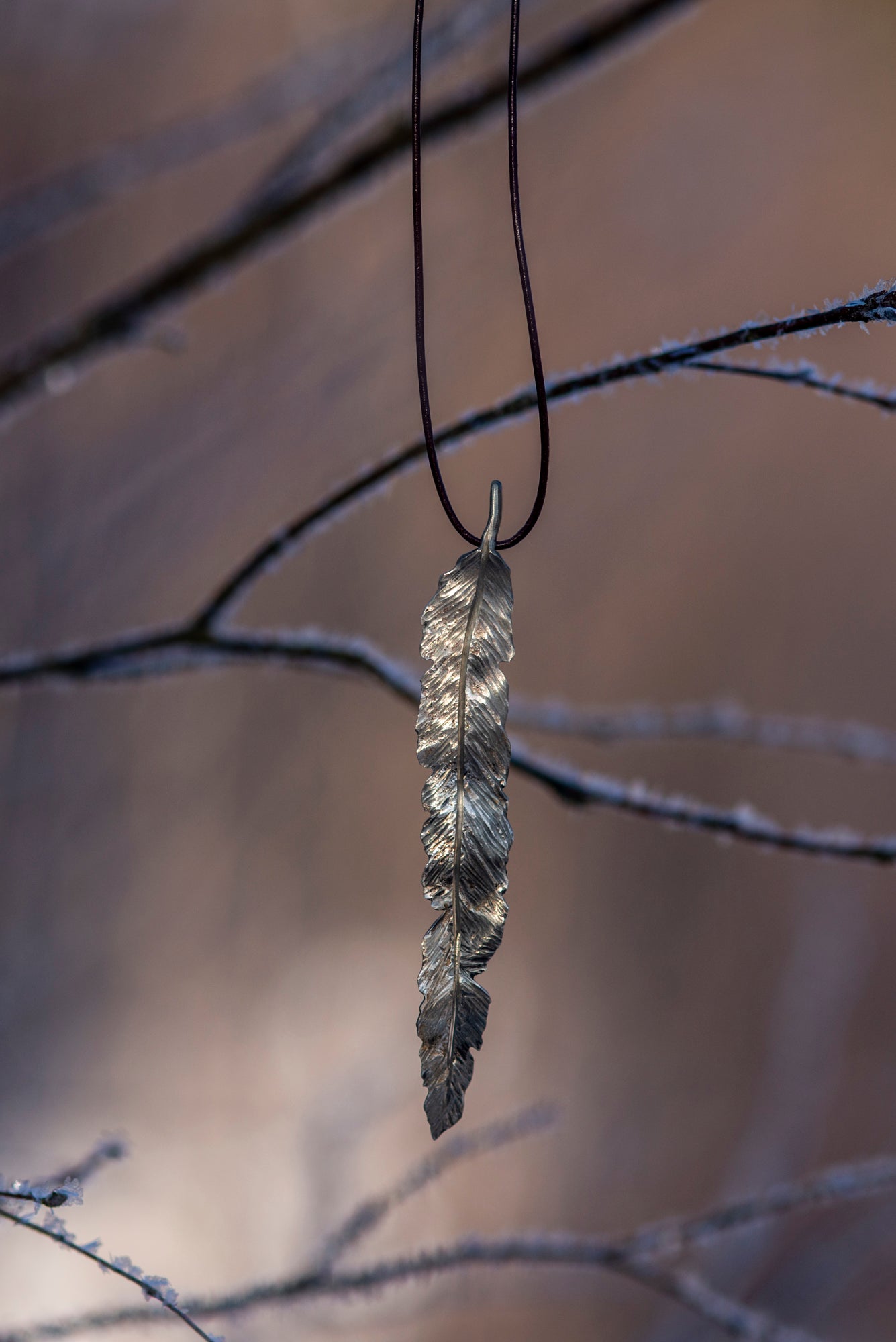 Necklace Feather